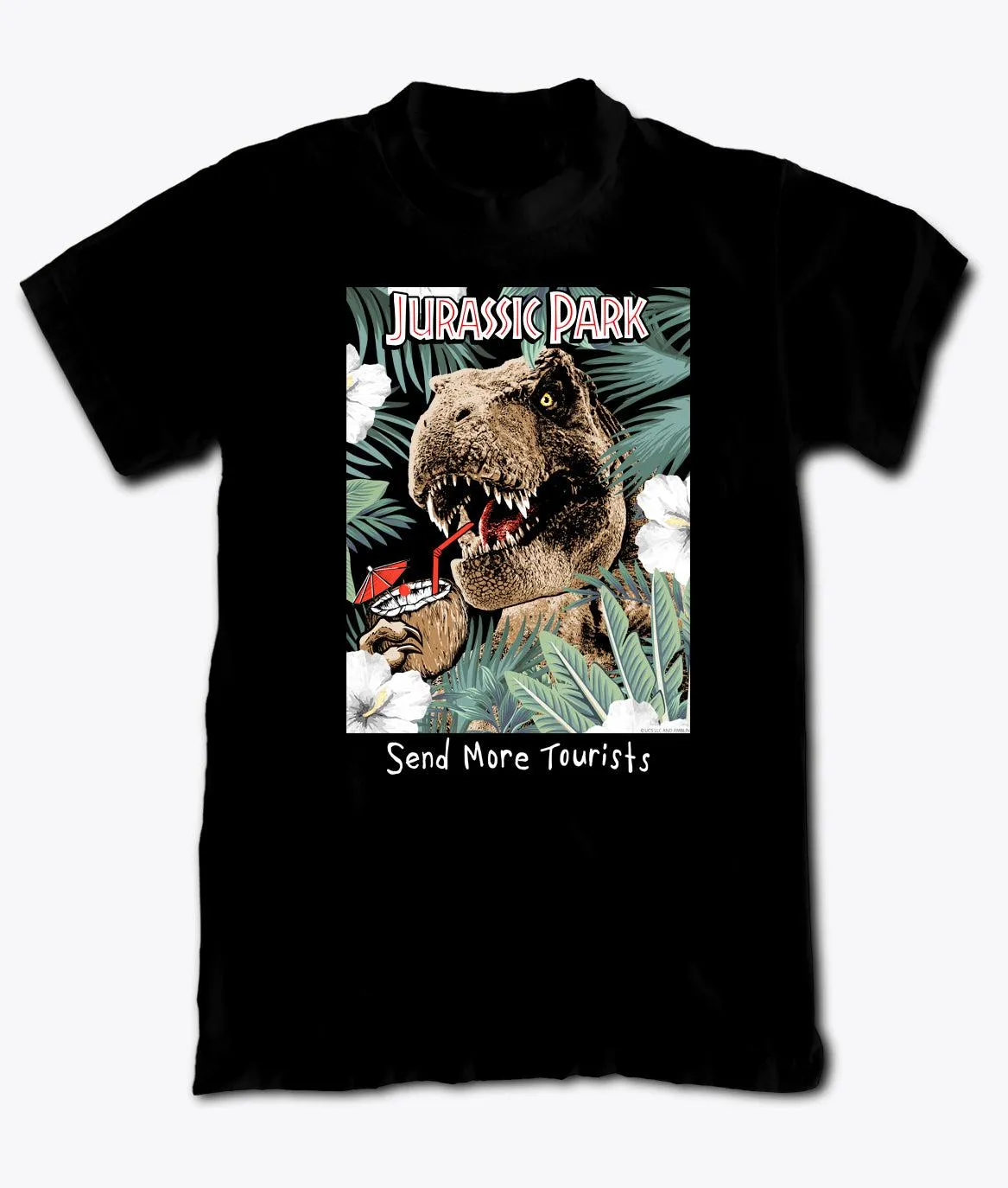 Jurassic Park Tropical Mens T-Shirt Sale sold by riot society