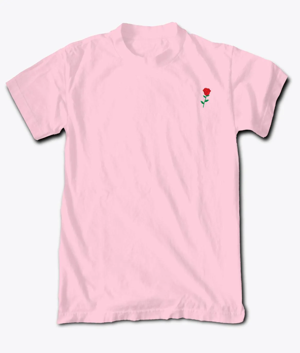 Rose Embroidered Mens T-Shirt sold by riot society product image thumbnail 3