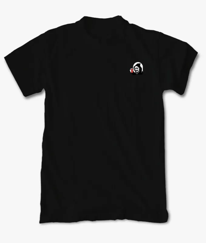 Red Cup Reaper Embroidered Womens Tee sold by riot society