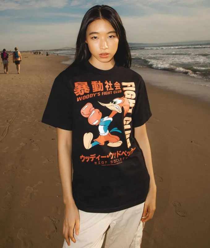 Woody Woodpecker's Fight Club 2.0 Womens Tee sold by riot society