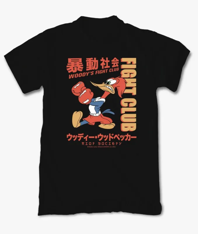 Woody Woodpecker's Fight Club 2.0 Mens T-Shirt sold by riot society