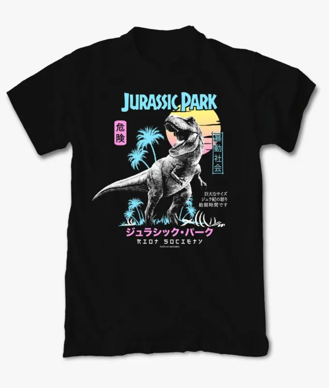 Jurassic Park Boys Tee sold by riot society