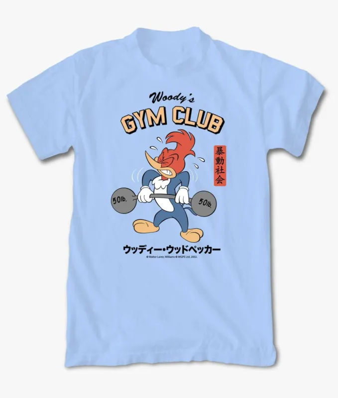 Woody Woodpecker's Gym Club Boys Tee sold by riot society