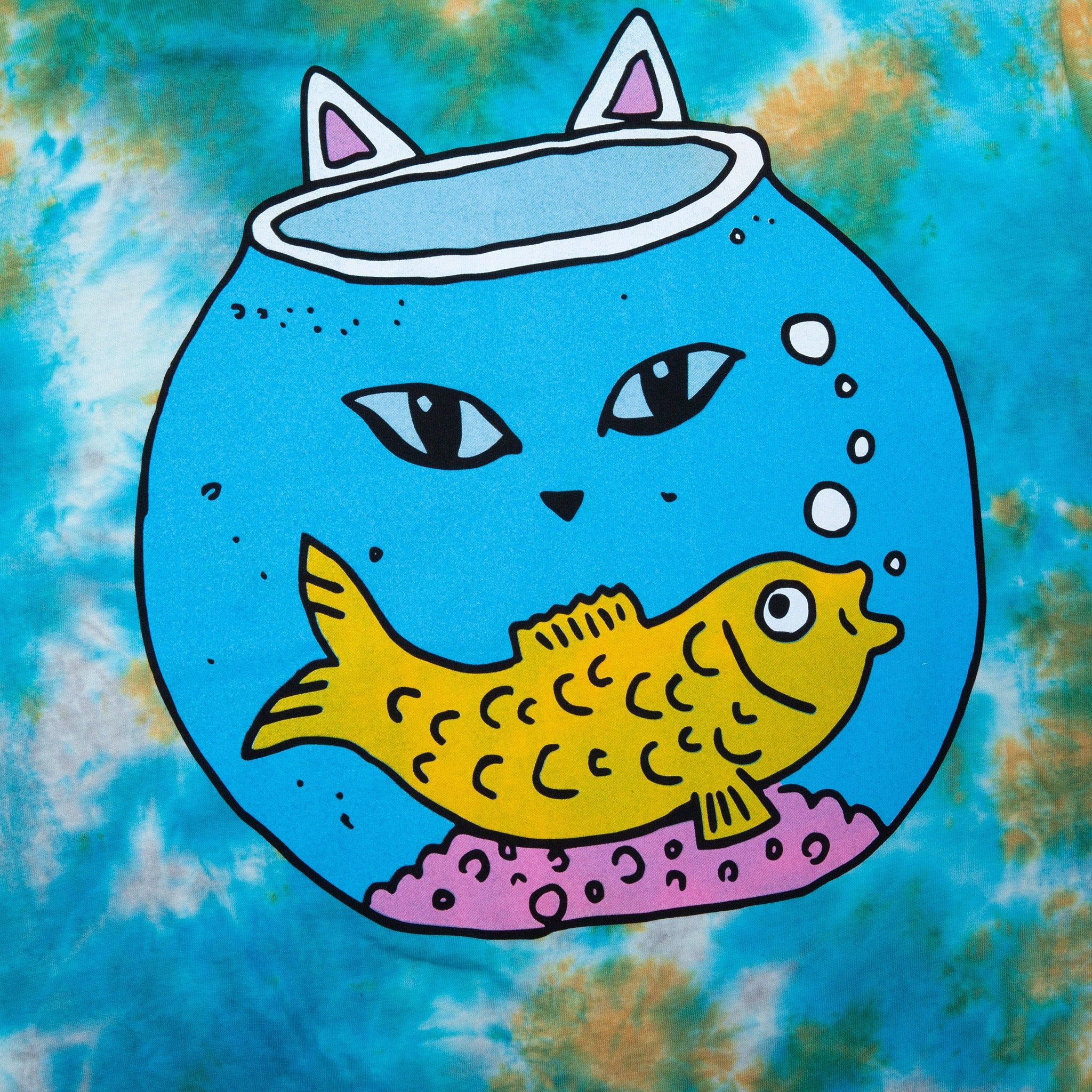 Finding Nermio Tee (Navy/Orange Tie Dye) sold by Ripndip product image thumbnail 4