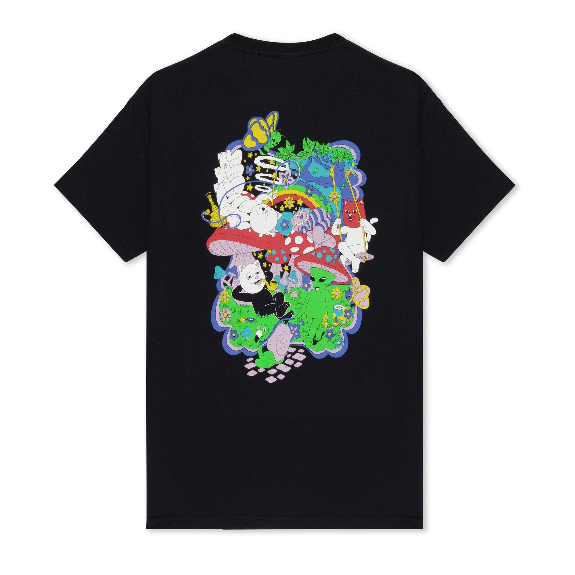 Rabbit Hole Tee (Black) sold by Ripndip