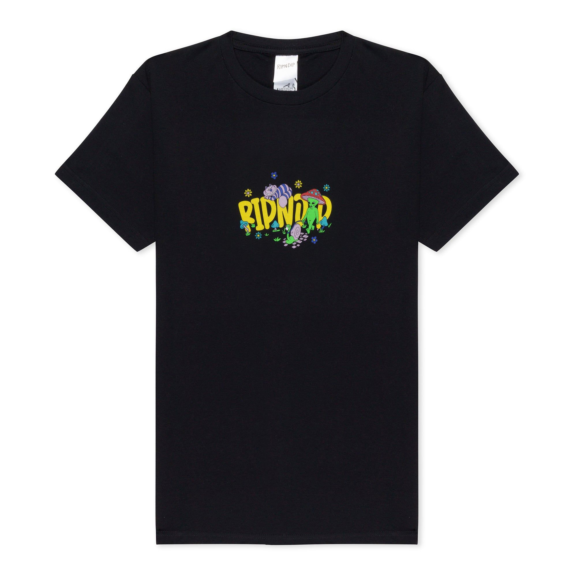 Rabbit Hole Tee (Black) sold by Ripndip product image thumbnail 3