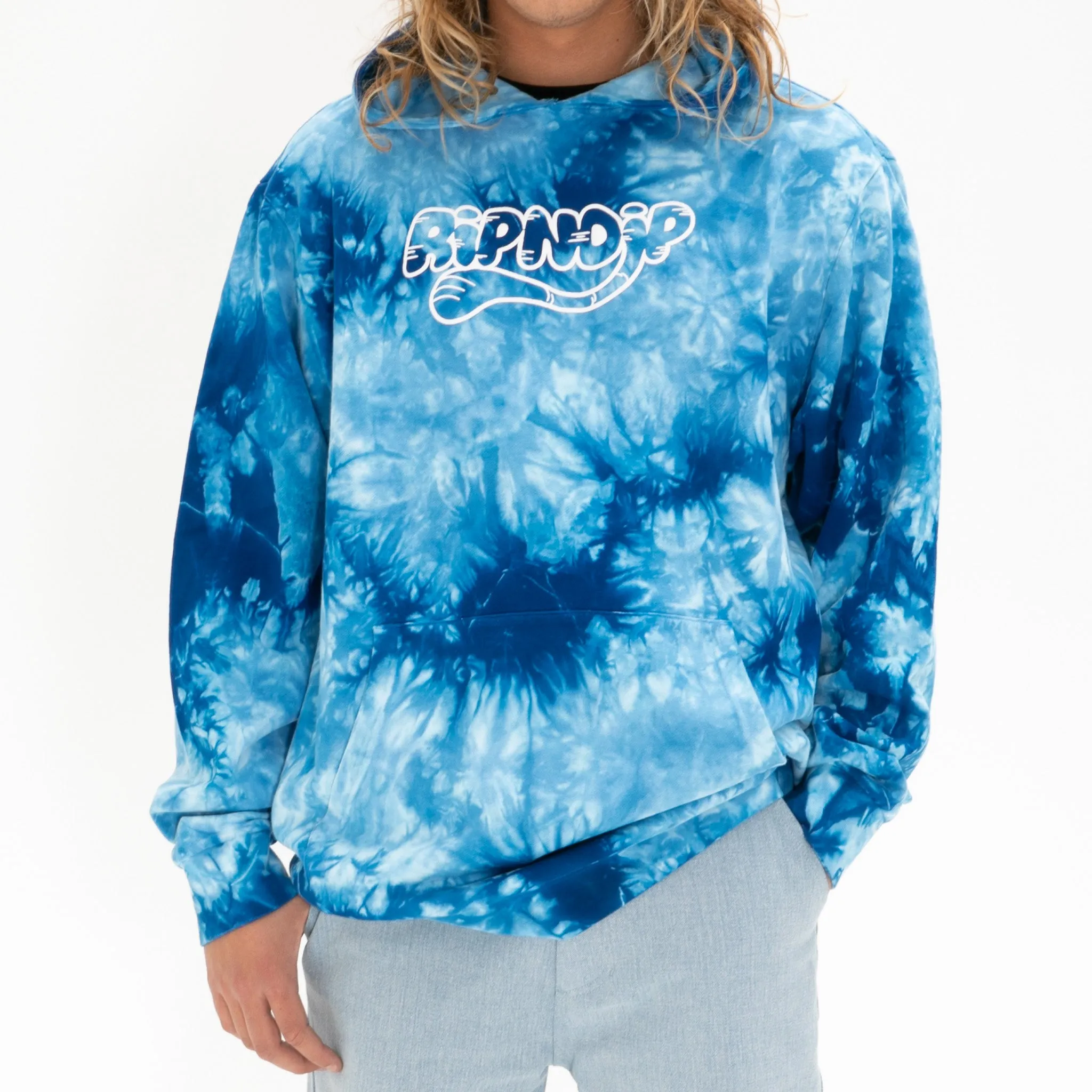 Ripntail Hoodie (Blue Acid Wash) sold by Ripndip product image thumbnail 2
