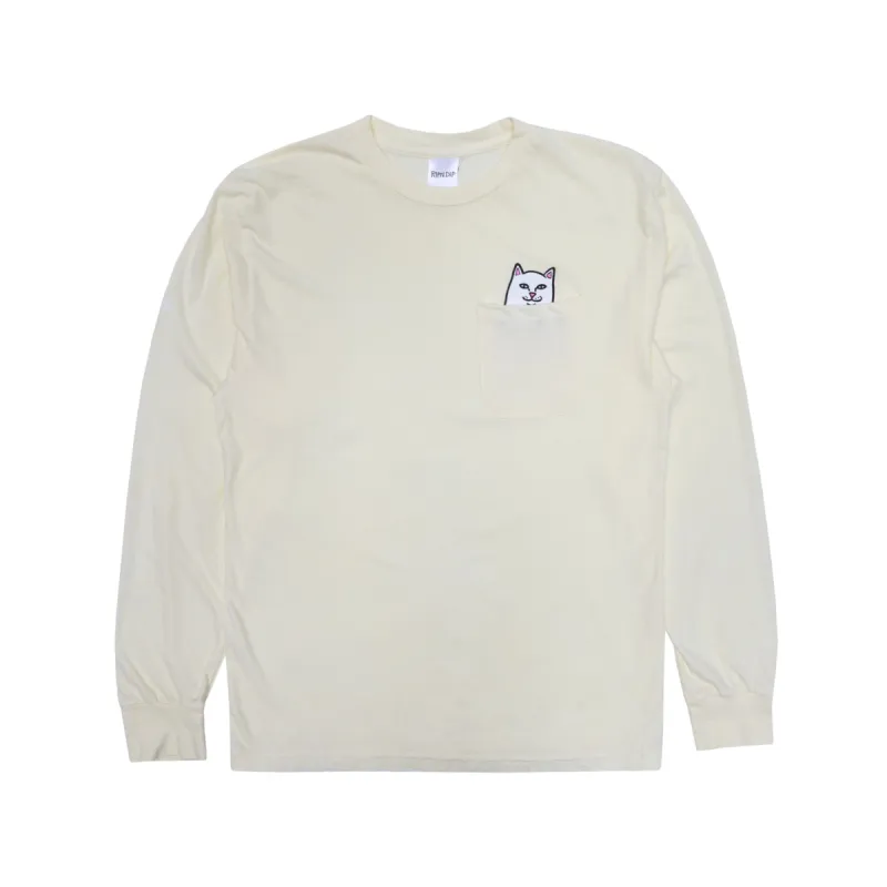 Lord Nermal Pocket Long Sleeve (Natural) sold by Ripndip
