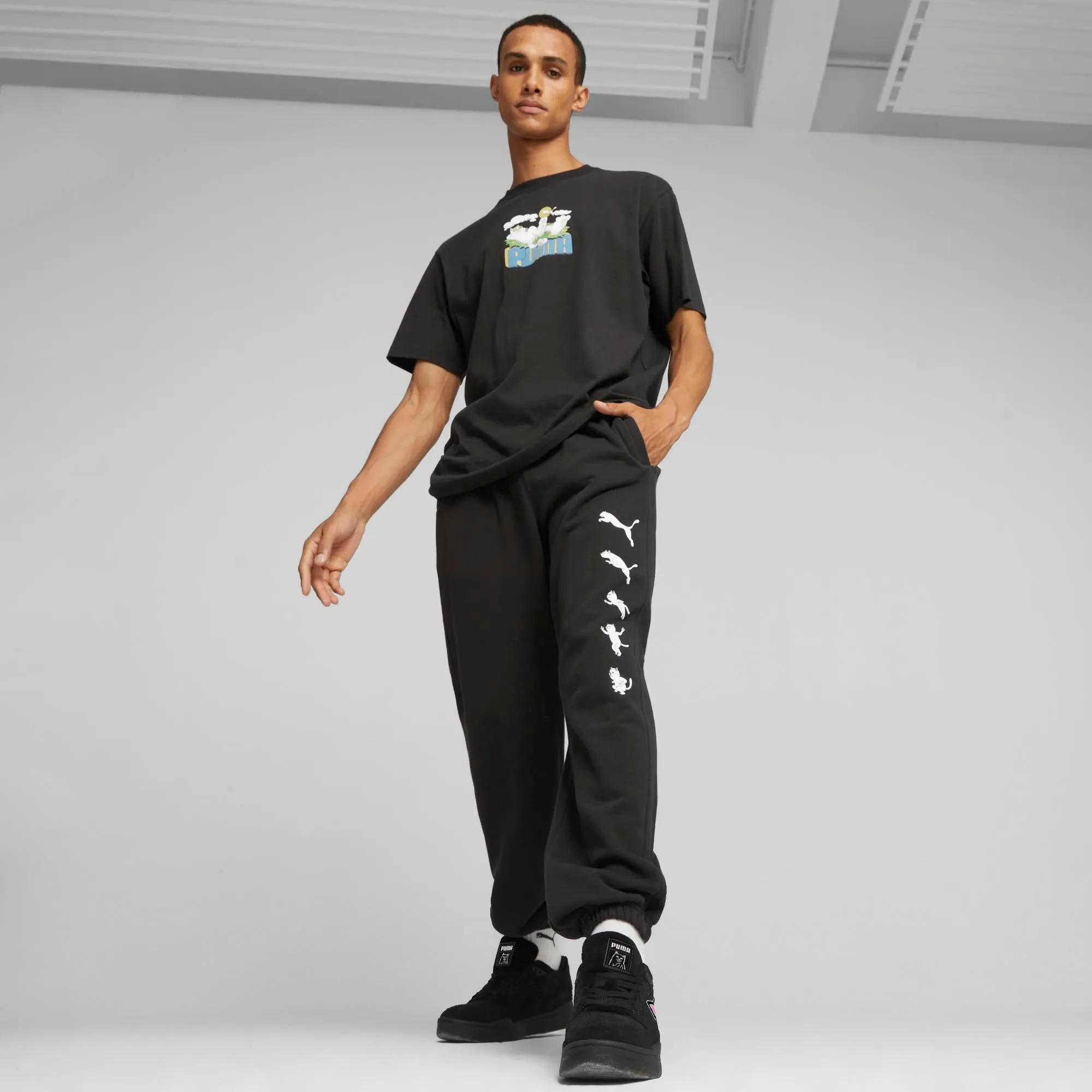 PUMA X RIPNDIP Morph Sweatpants (Black) sold by Ripndip product image thumbnail 4