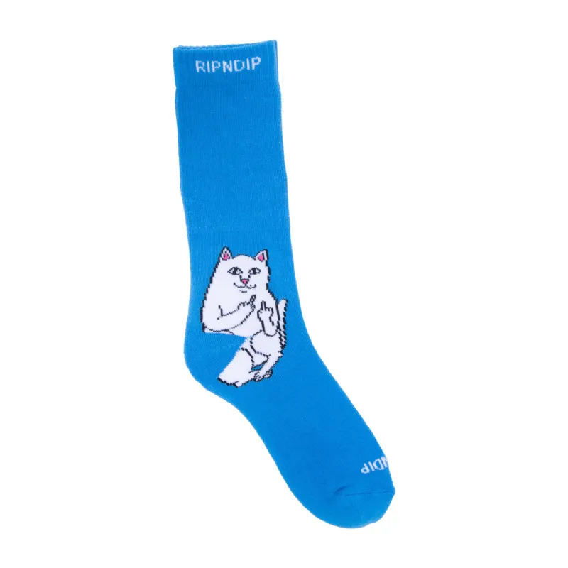 Lord Nermal Socks (Cobalt Blue) made by Ripndip