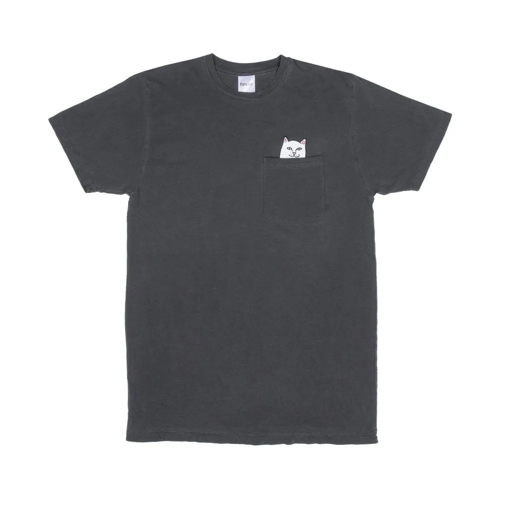 Lord Nermal Pocket Tee (Over Dyed Black) sold by Ripndip
