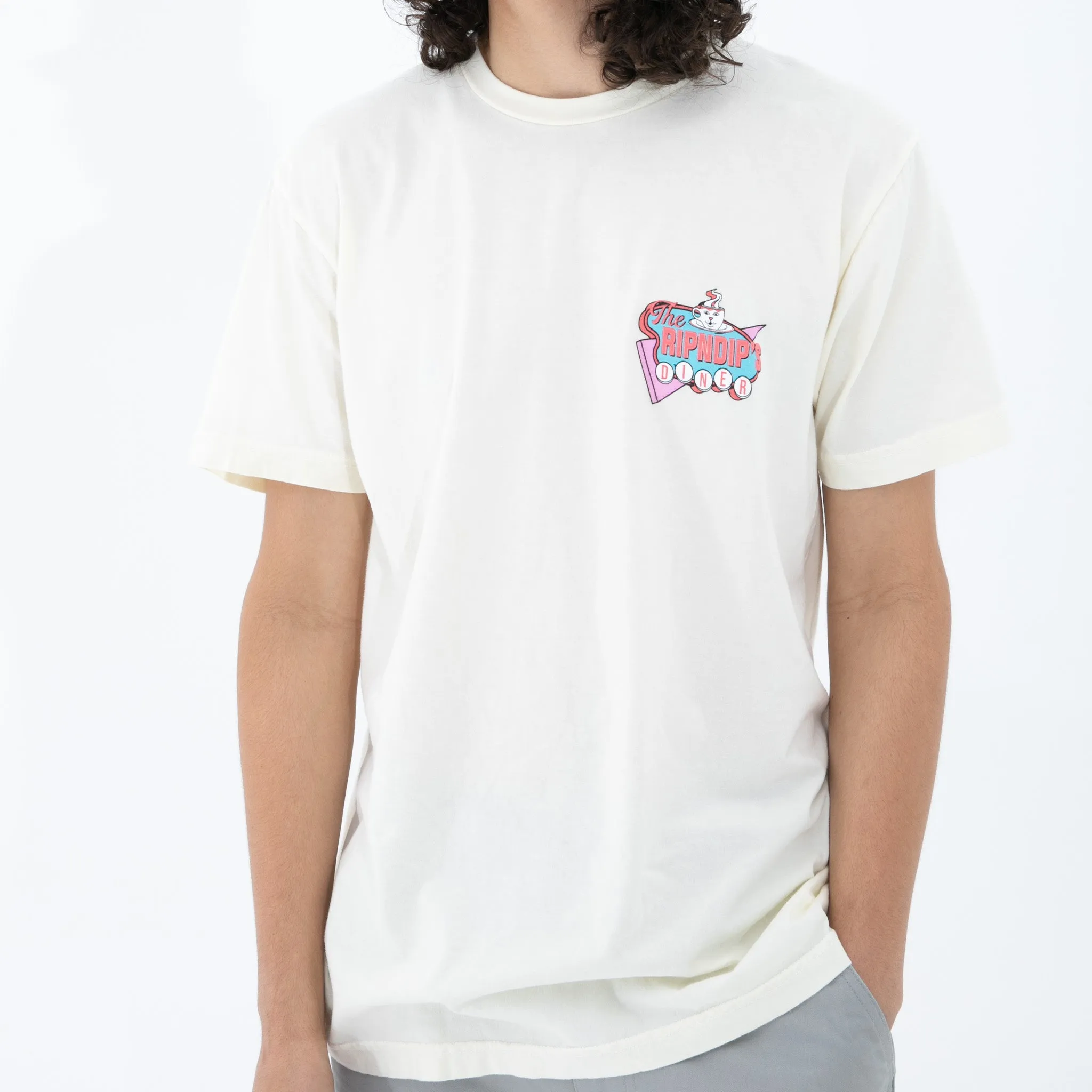 Nerms Diner Tee (Natural) sold by Ripndip product image thumbnail 2