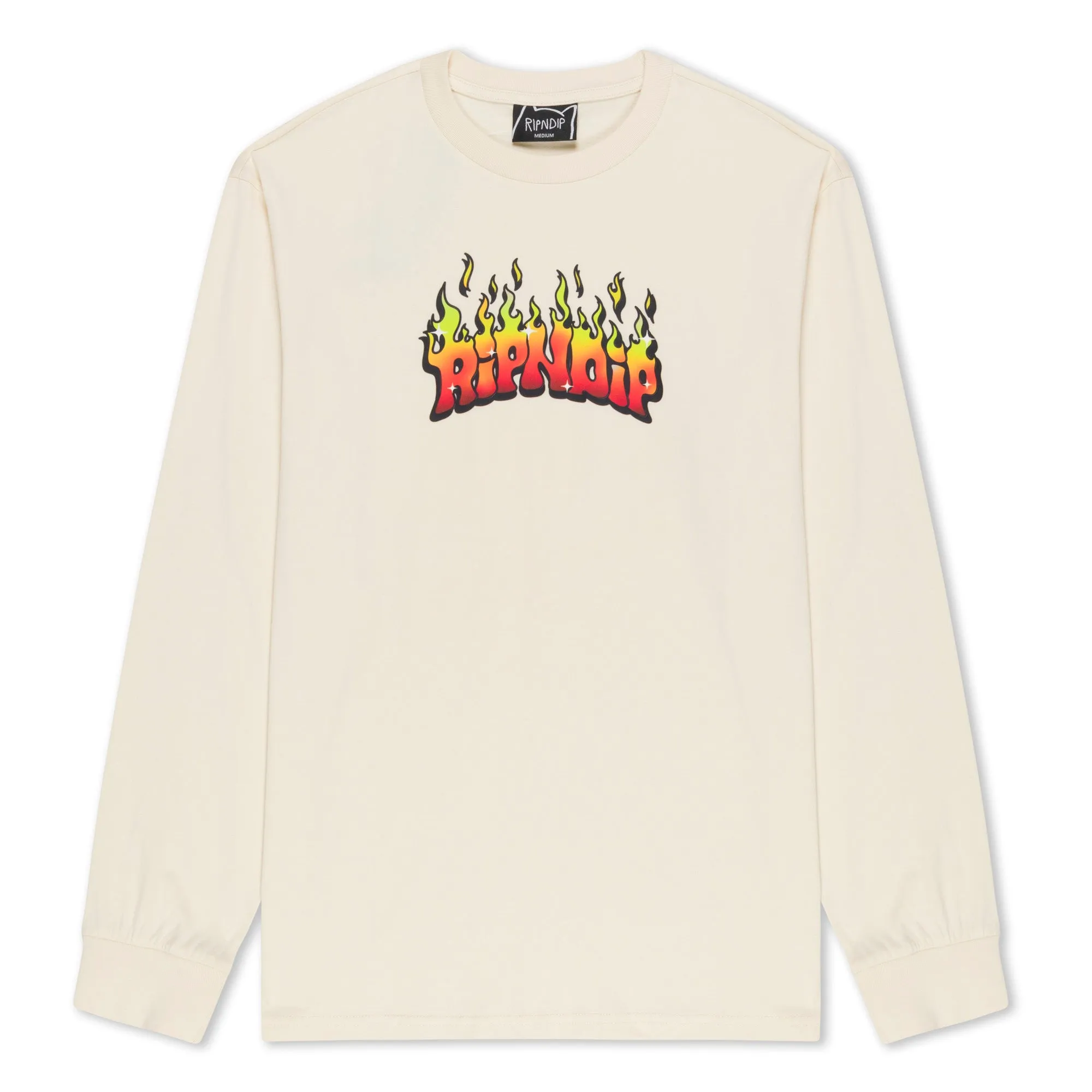 Scary Cute Long Sleeve (Natural) sold by Ripndip