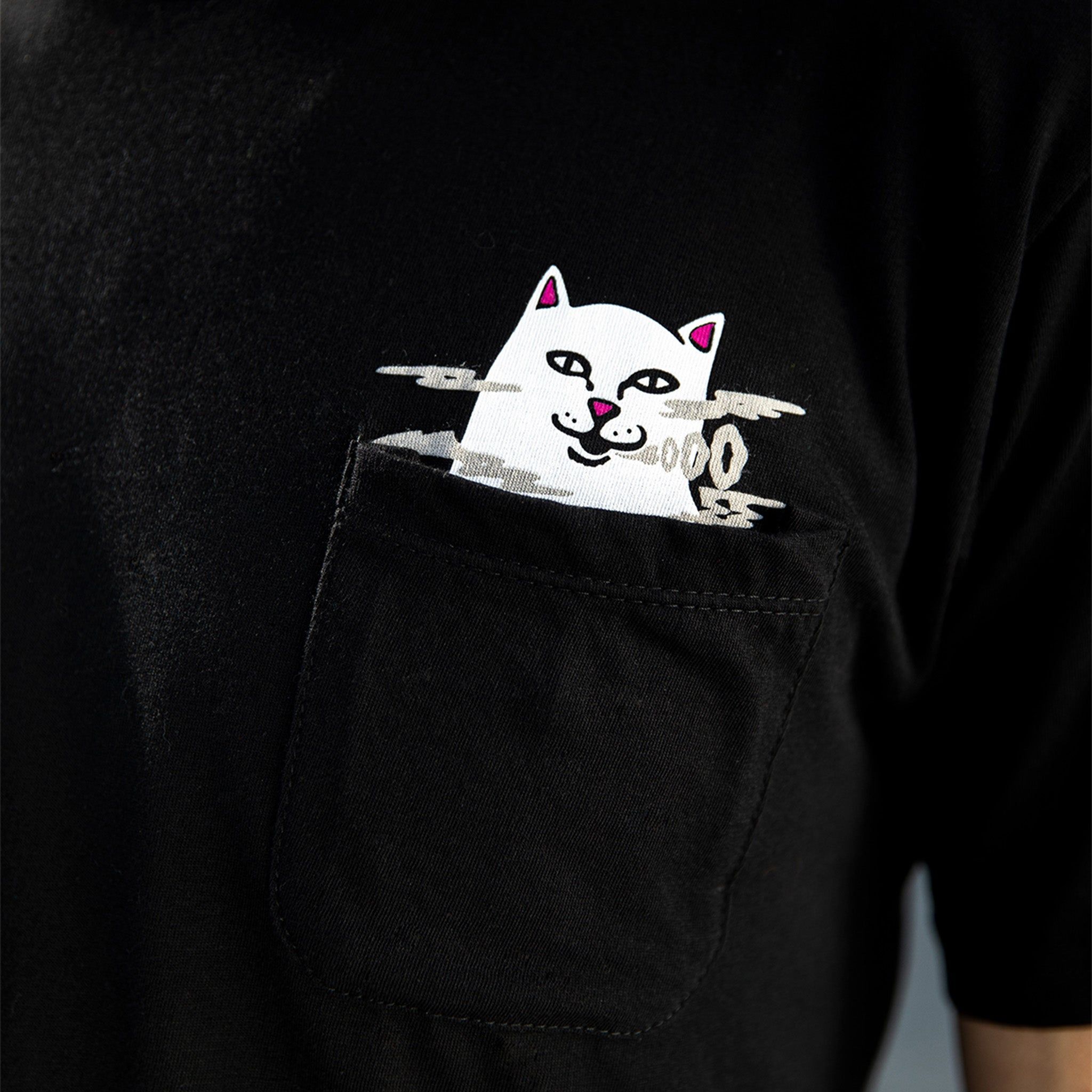 Lord Nermal Smokey Pocket Tee (Black) sold by Ripndip product image thumbnail 4