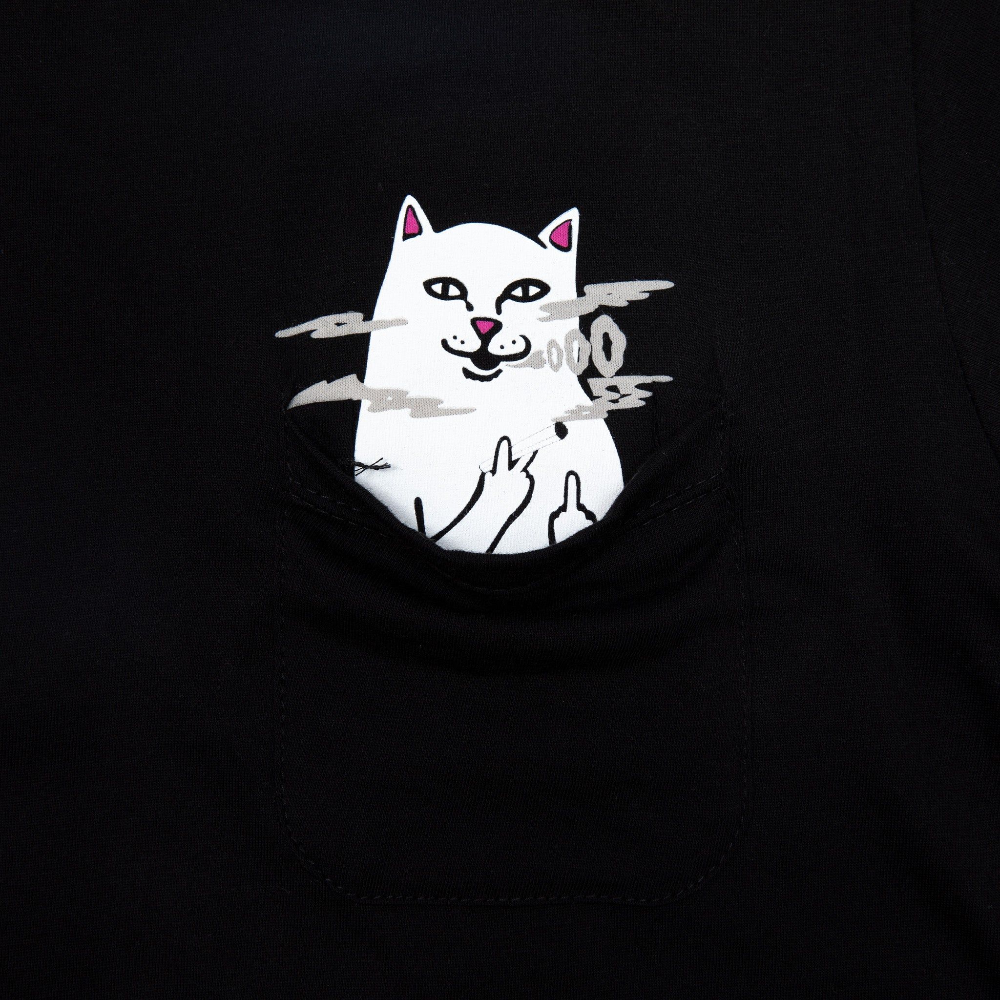 Lord Nermal Smokey Pocket Tee (Black) sold by Ripndip product image thumbnail 3