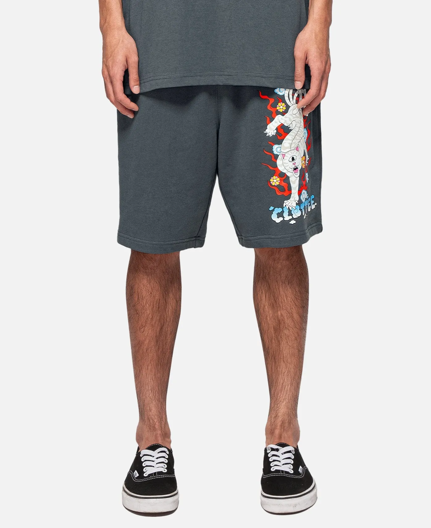 Isobu Nerm Sweatshorts (Grey) sold by Ripndip product image thumbnail 2