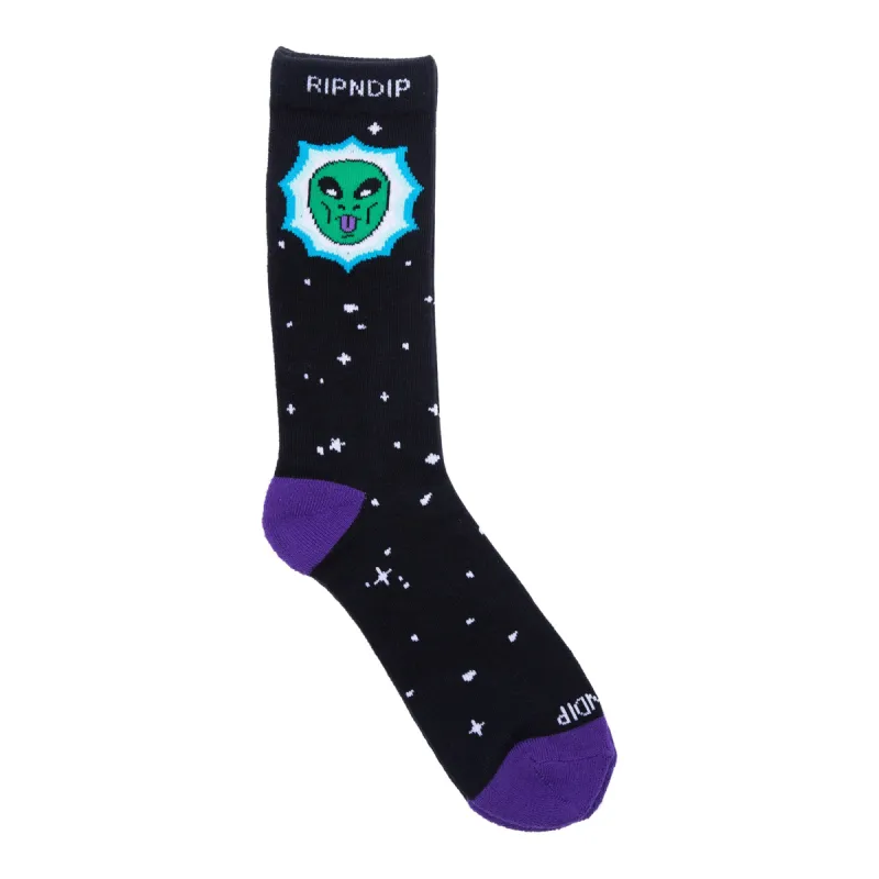 Nebula Socks (Black) sold by Ripndip