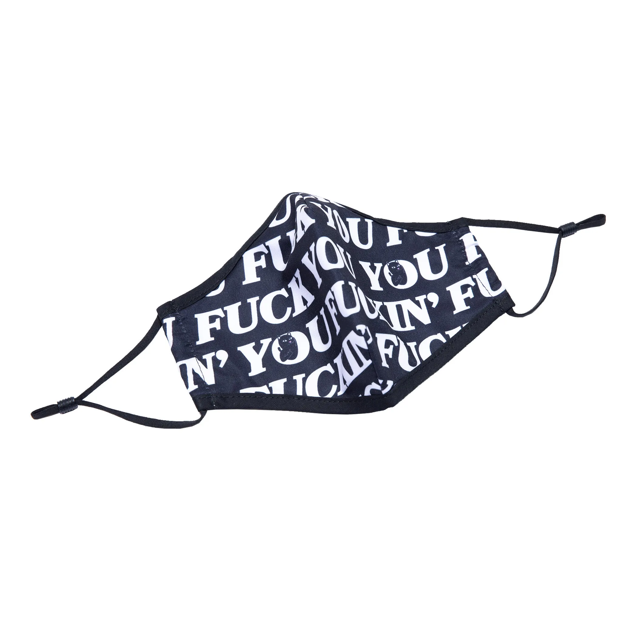 Fuck You Face Mask (Black) sold by Ripndip product image thumbnail 3