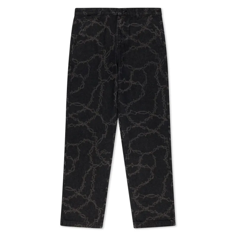 Wired Denim Pants (Black) sold by Ripndip