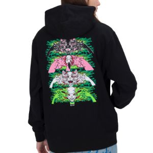 Skull Face Hoodie (Black) sold by Ripndip