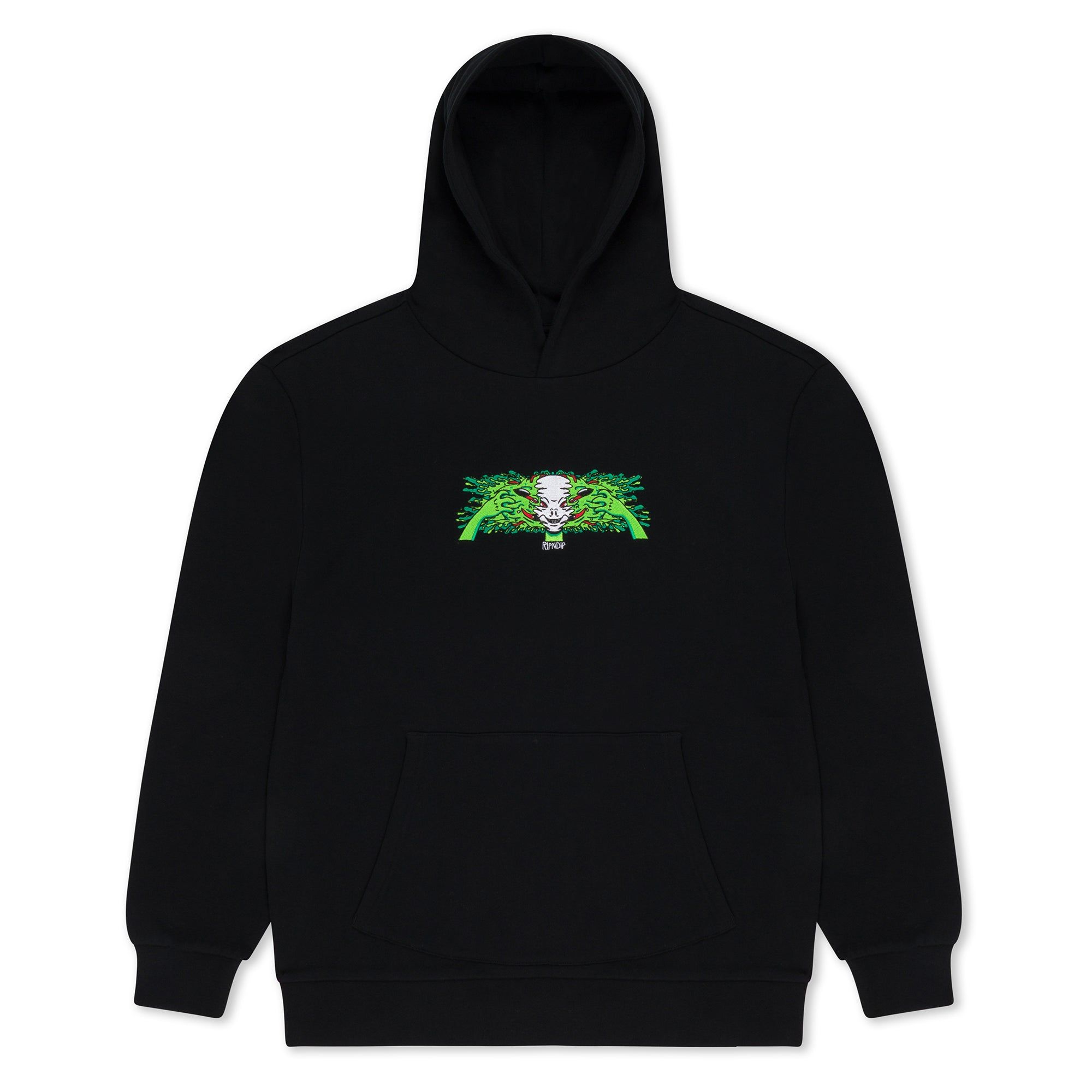 Skull Face Hoodie (Black) sold by Ripndip product image thumbnail 5