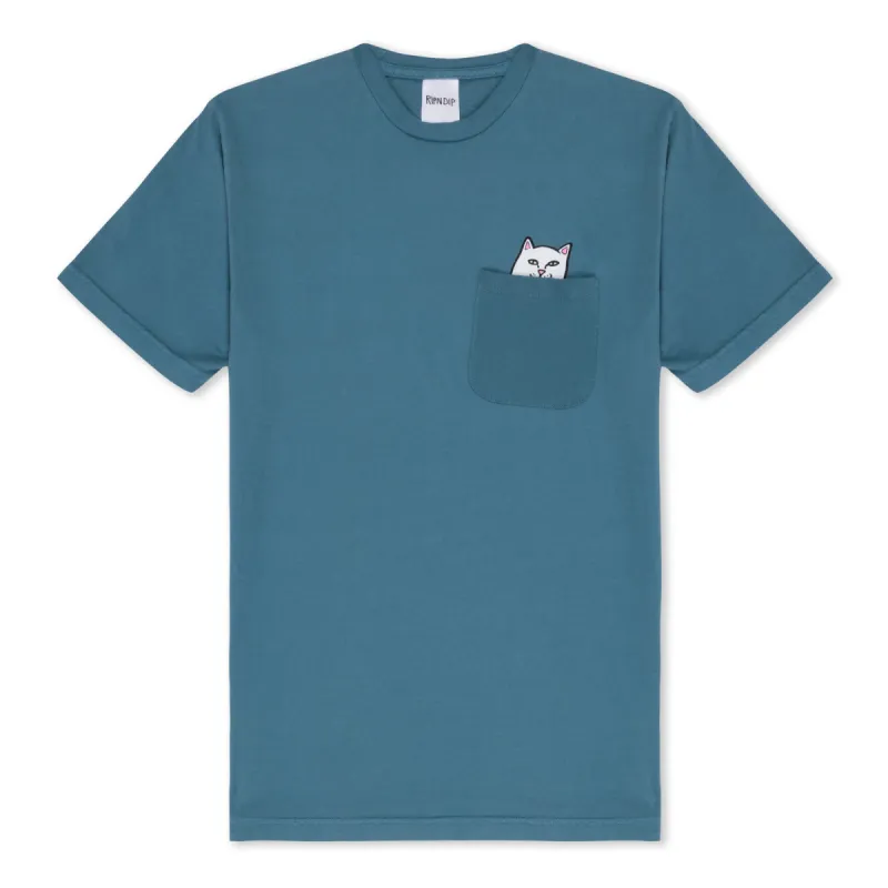 Lord Nermal Peace Pocket Tee (Slate) sold by Ripndip