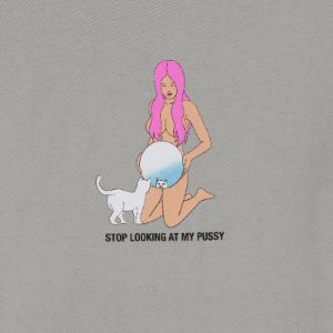 Mirror Mirror Cropped Baby Tee (Grey) sold by Ripndip
