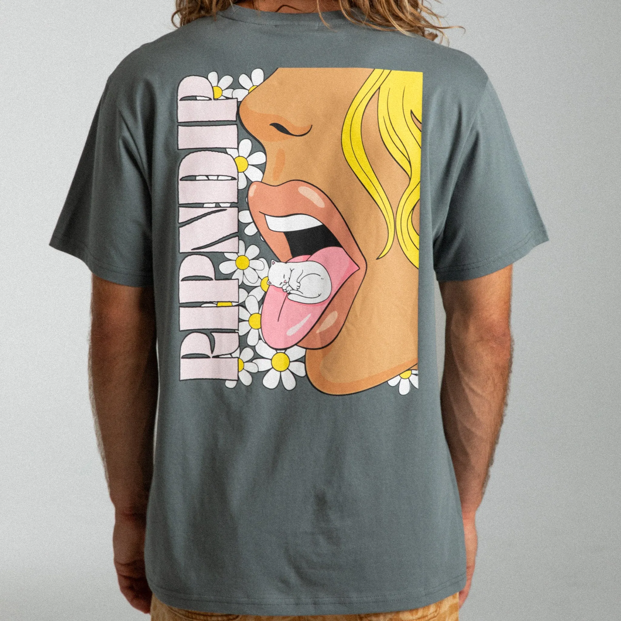 Taste Like Nerm Tee (Charcoal) sold by Ripndip product image thumbnail 4