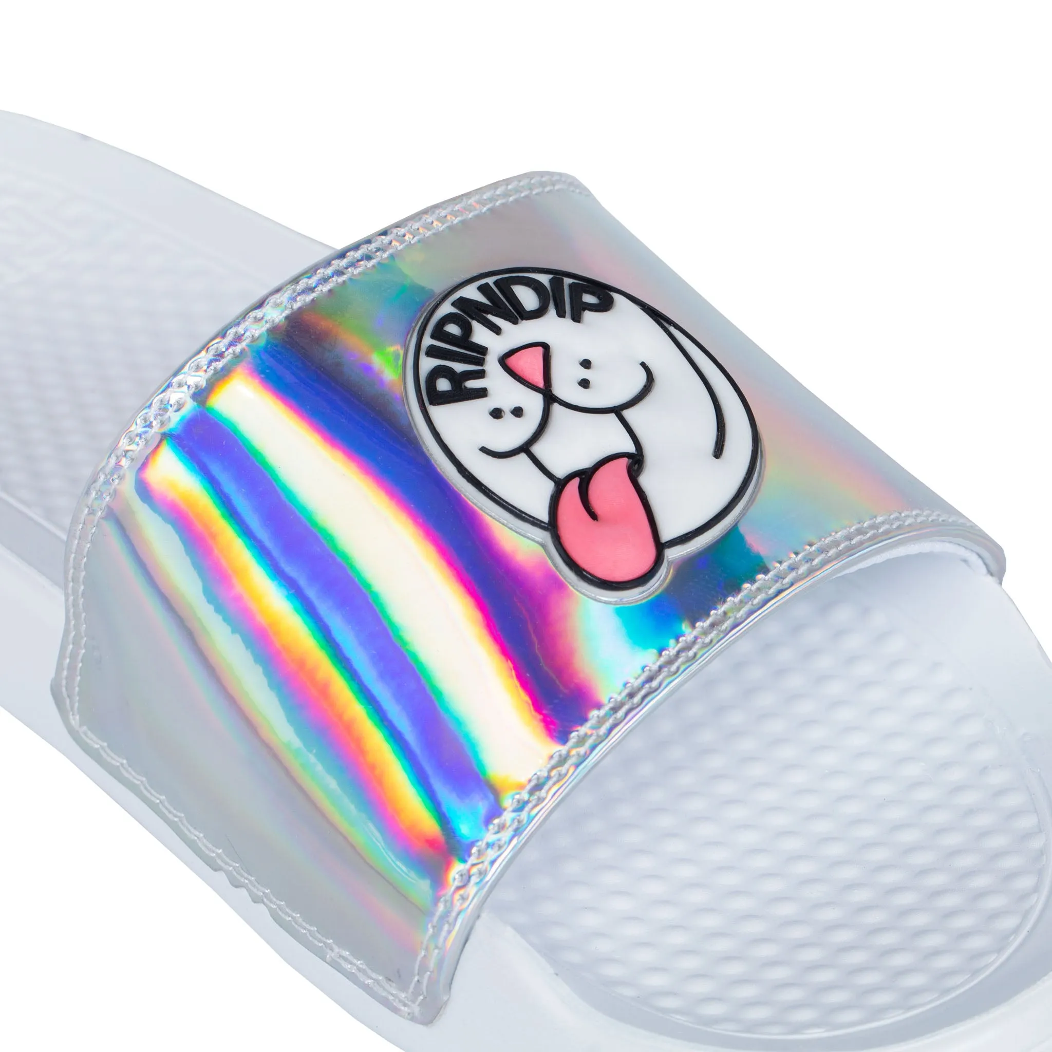 Pill Iridescent Slides (White) sold by Ripndip product image thumbnail 5