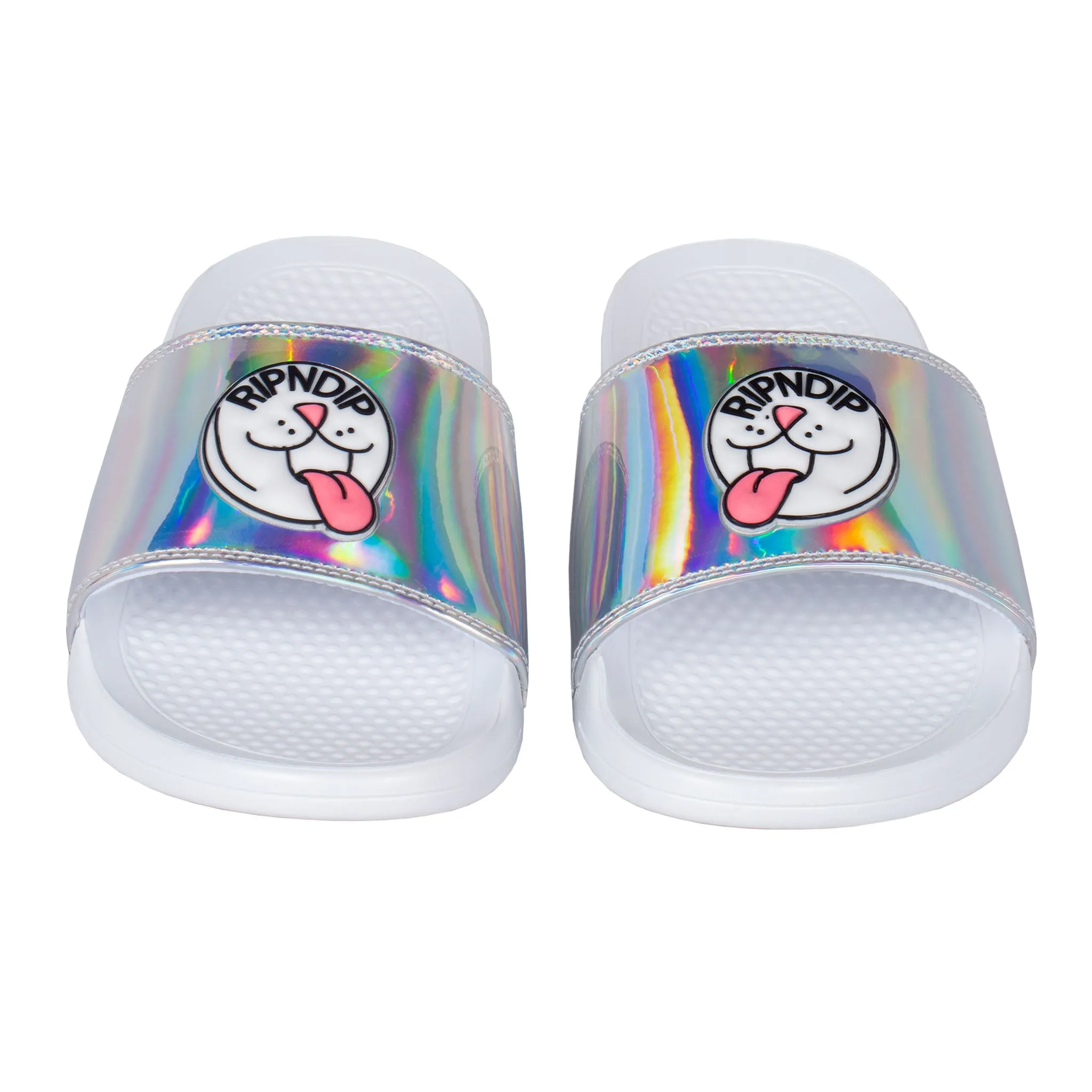 Pill Iridescent Slides (White) sold by Ripndip product image thumbnail 2