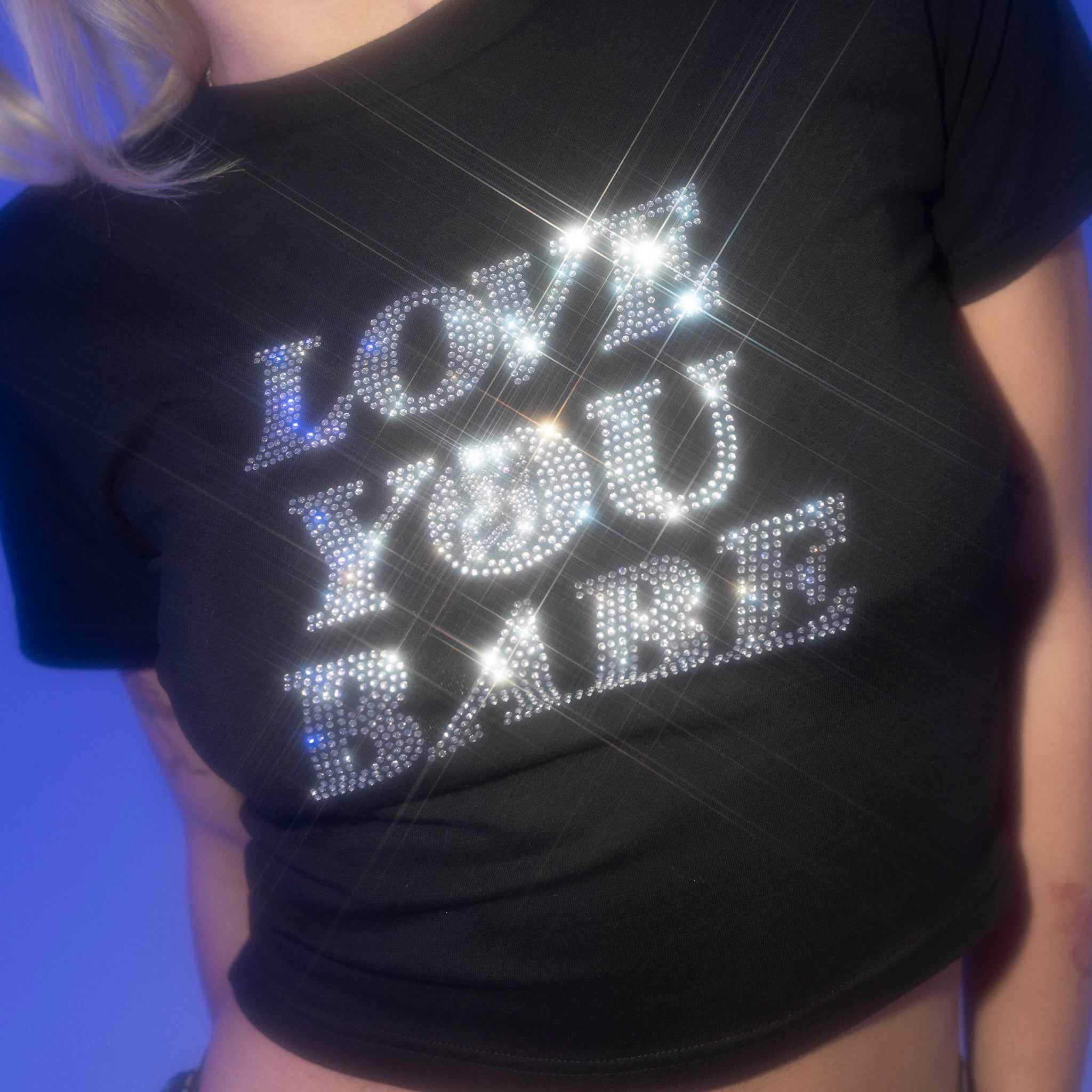 Love You Baby Tee (Black) sold by Ripndip product image thumbnail 2