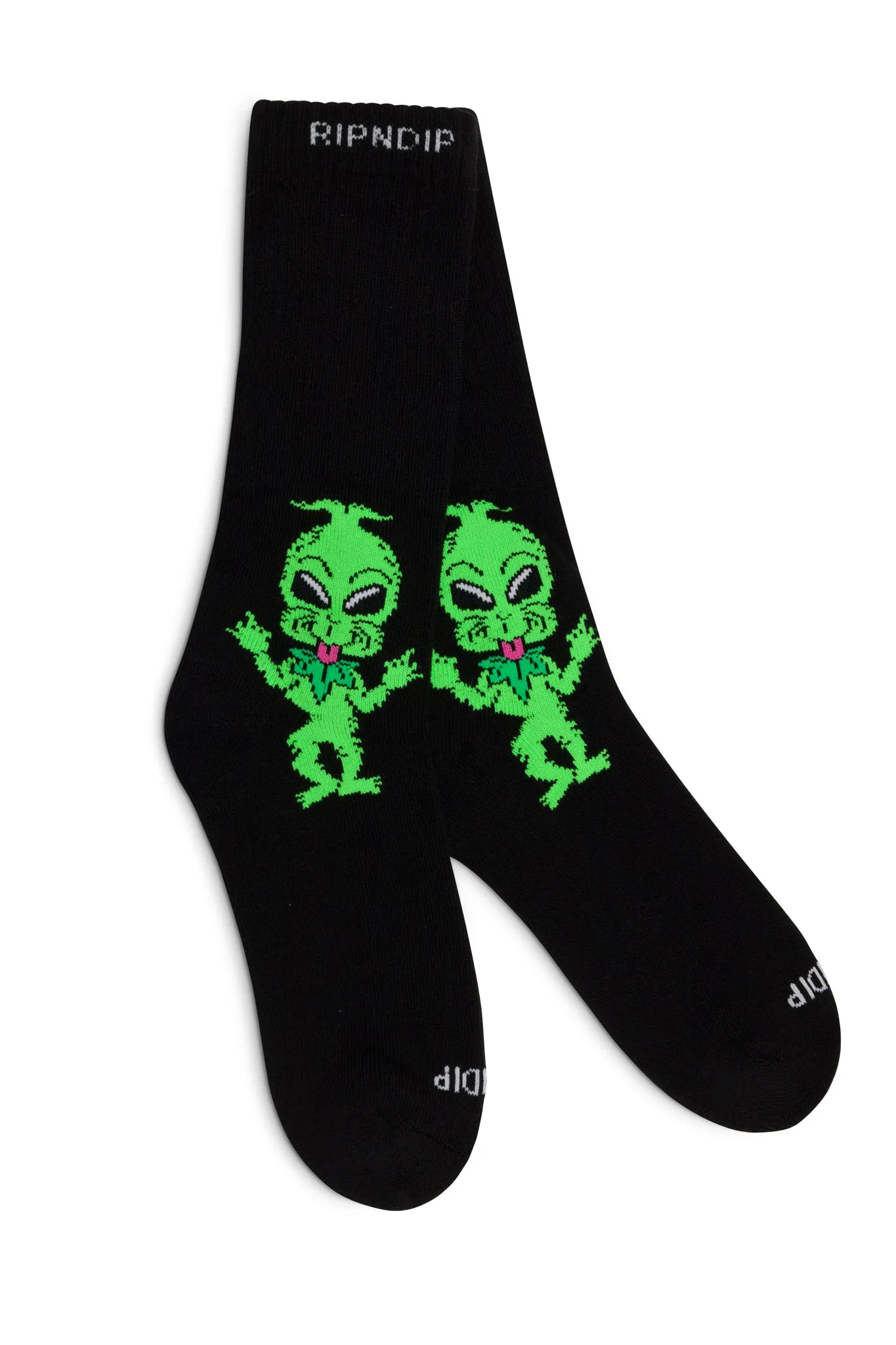 Bah Humbug Socks (Black) sold by Ripndip product image thumbnail 2