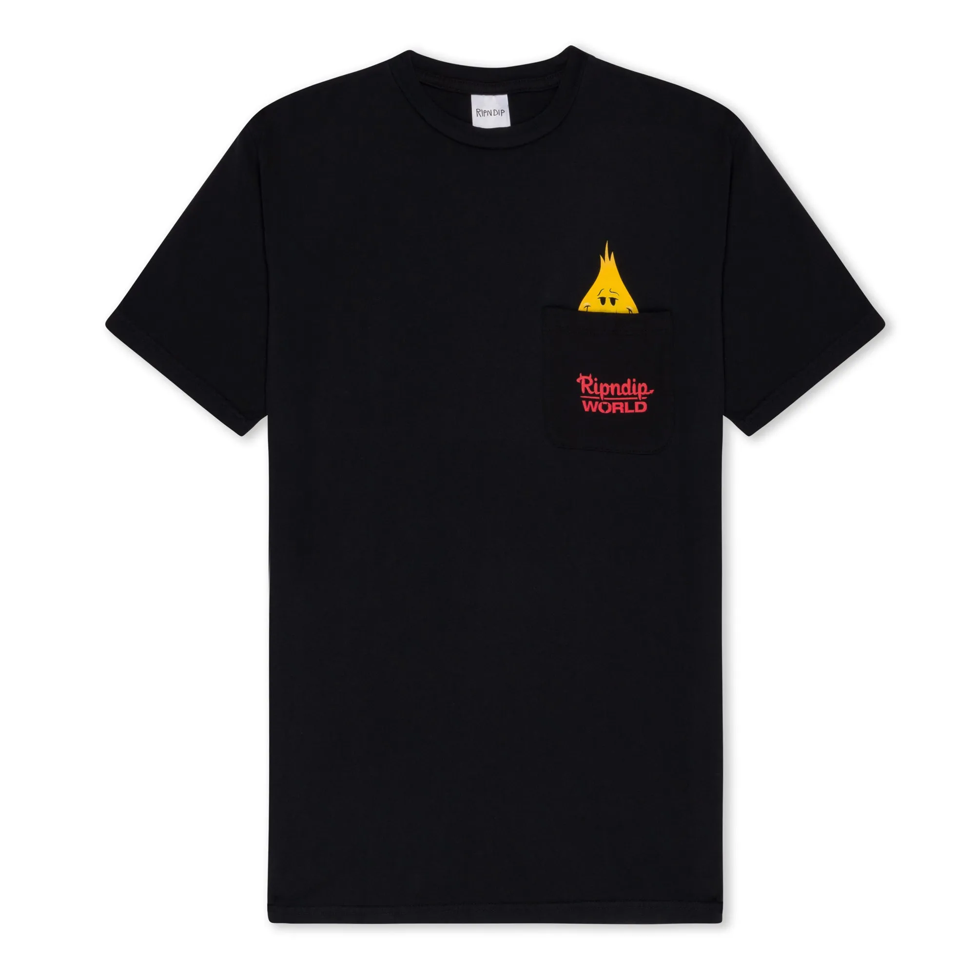 F U Flameboy Pocket Tee (Vintage Black) sold by Ripndip