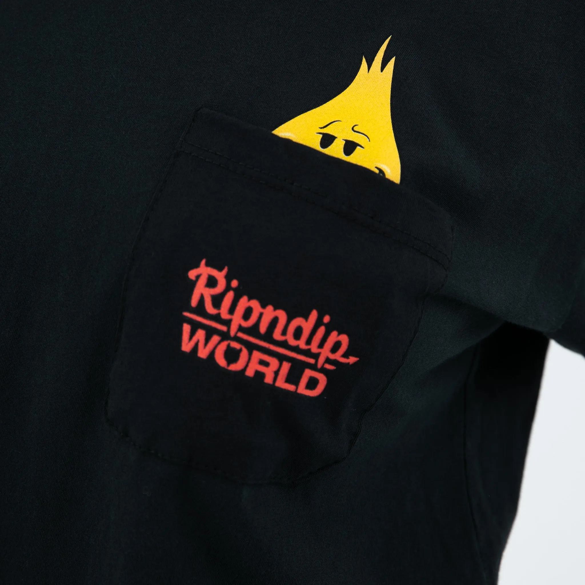 F U Flameboy Pocket Tee (Vintage Black) sold by Ripndip product image thumbnail 5