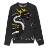 Ryu Knit Sweater (Black Heather) sold by Ripndip
