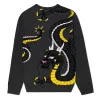 Ryu Knit Sweater (Black Heather) sold by Ripndip
