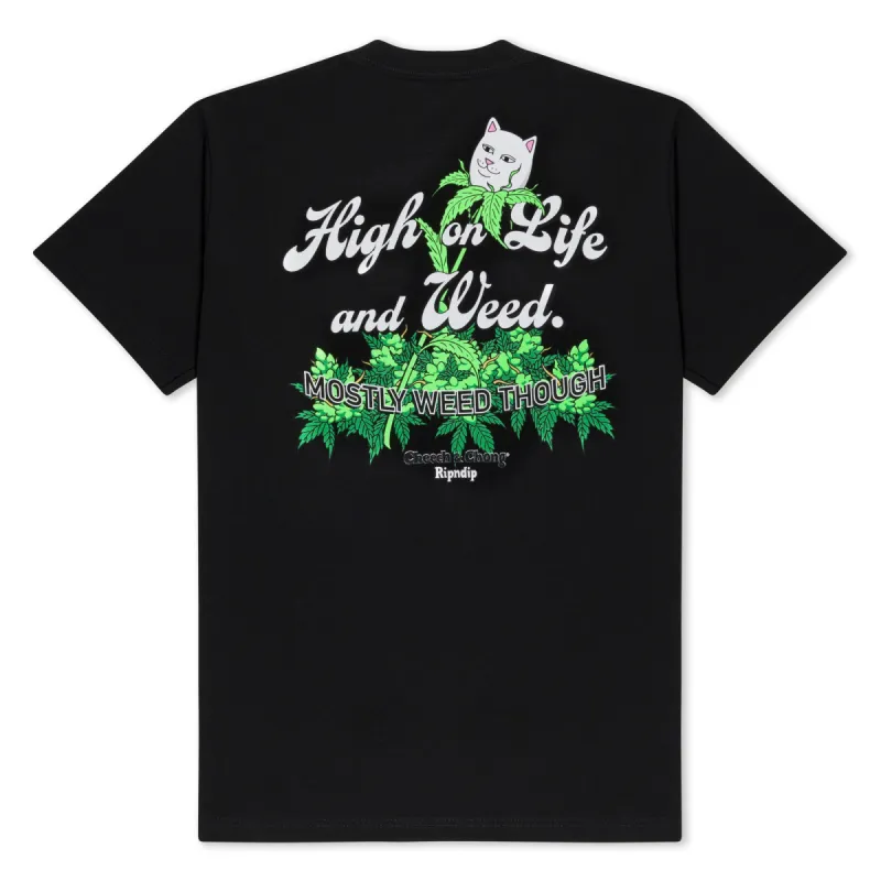 High On Life 420 Tee (Black) sold by Ripndip