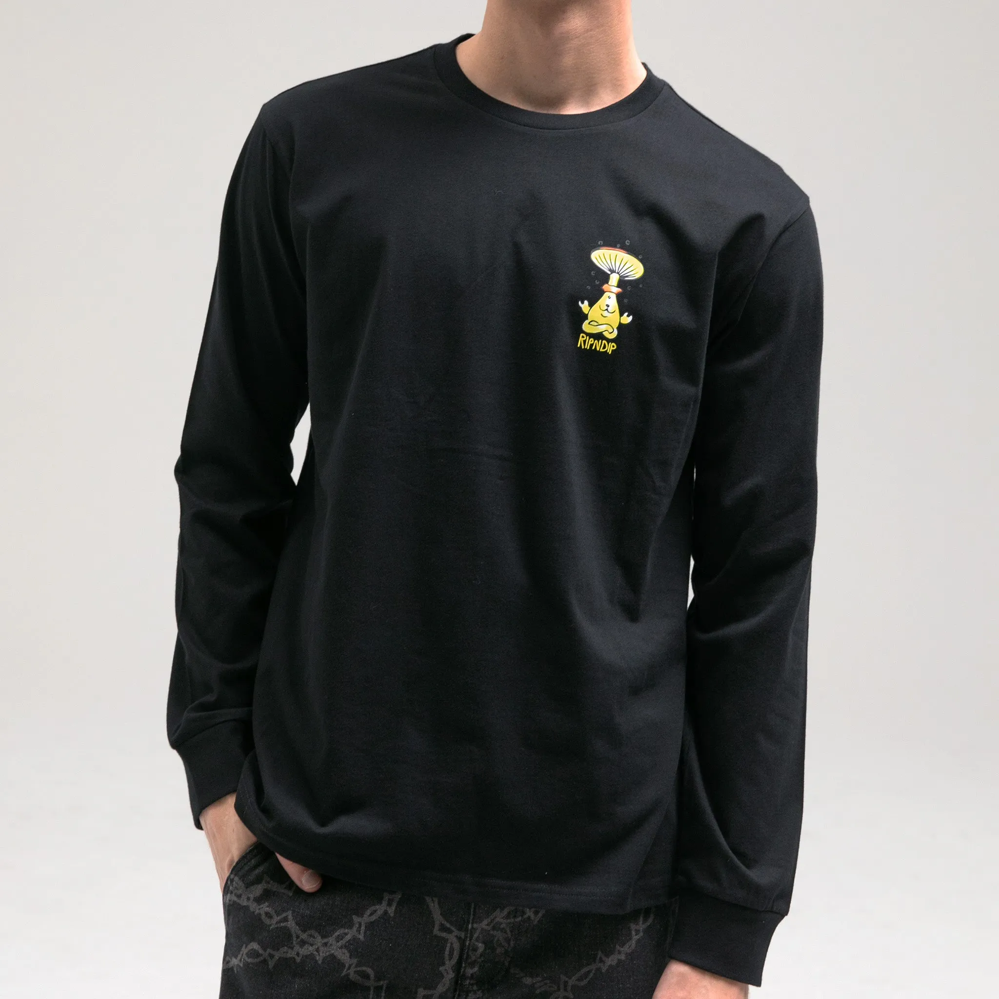 Know Ur Shrooms Long Sleeve (Black) sold by Ripndip product image thumbnail 2