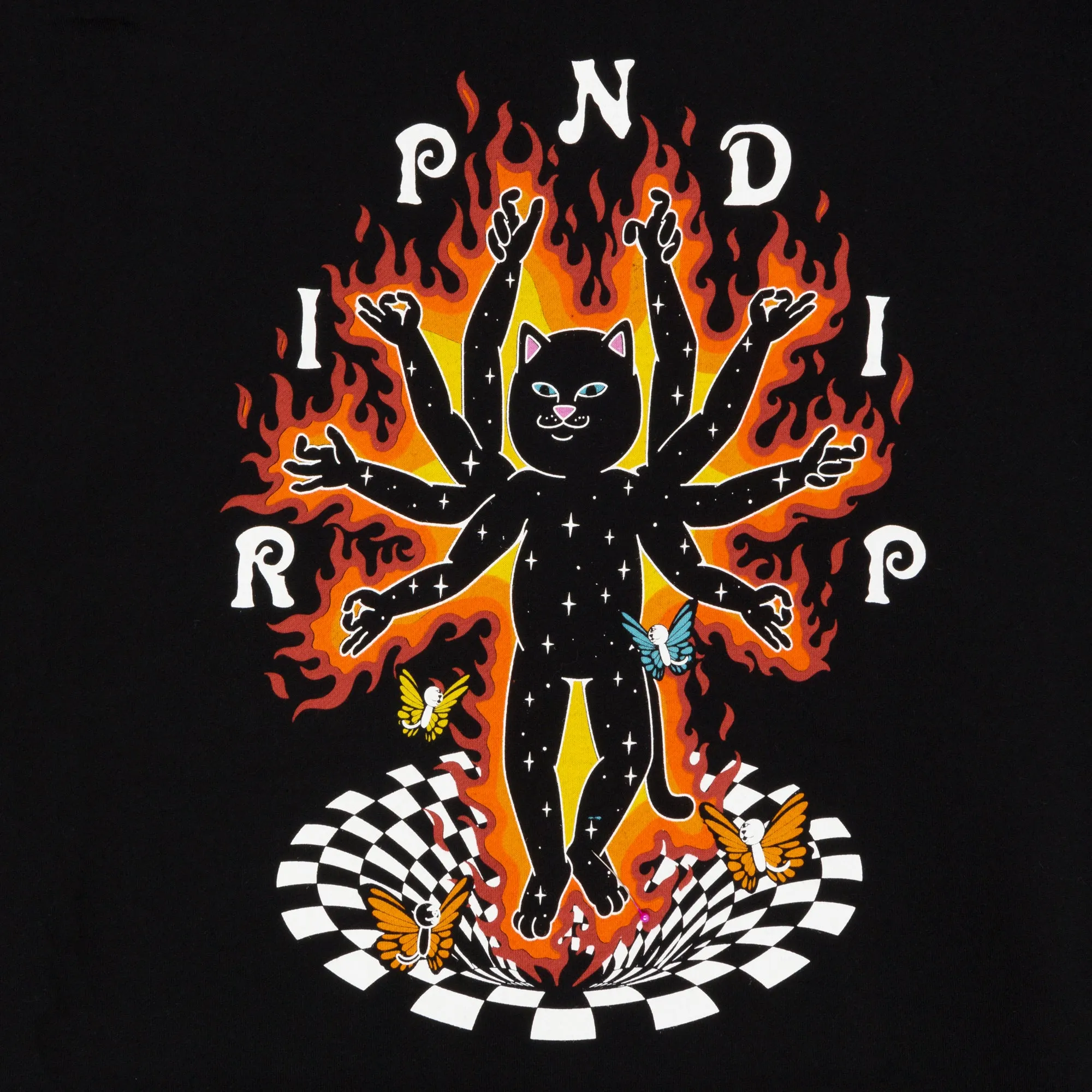 Illusion Jerm Hoodie (Black) sold by Ripndip product image thumbnail 4
