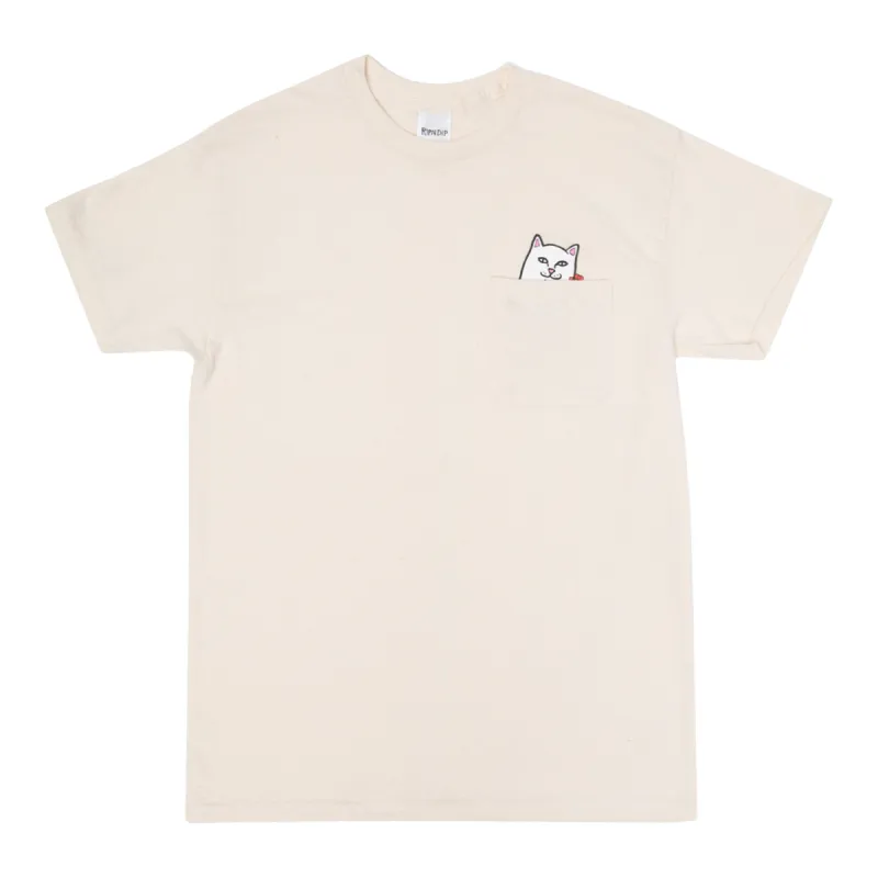 Be Mine Nermal Pocket Tee (Natural) made by Ripndip
