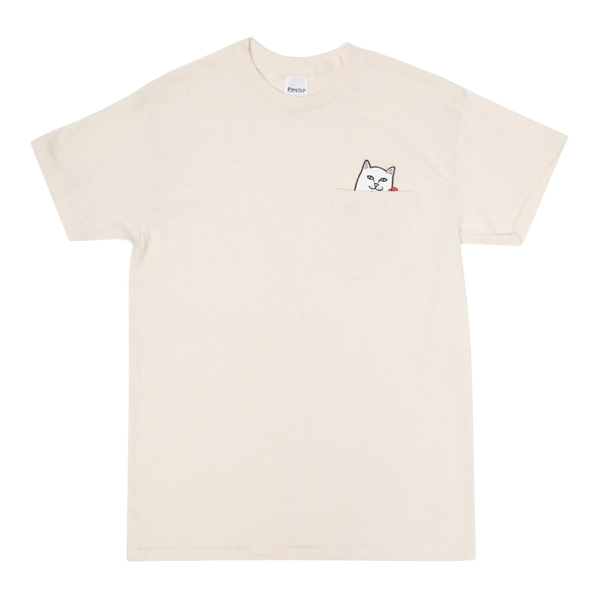 Be Mine Nermal Pocket Tee (Natural) sold by Ripndip