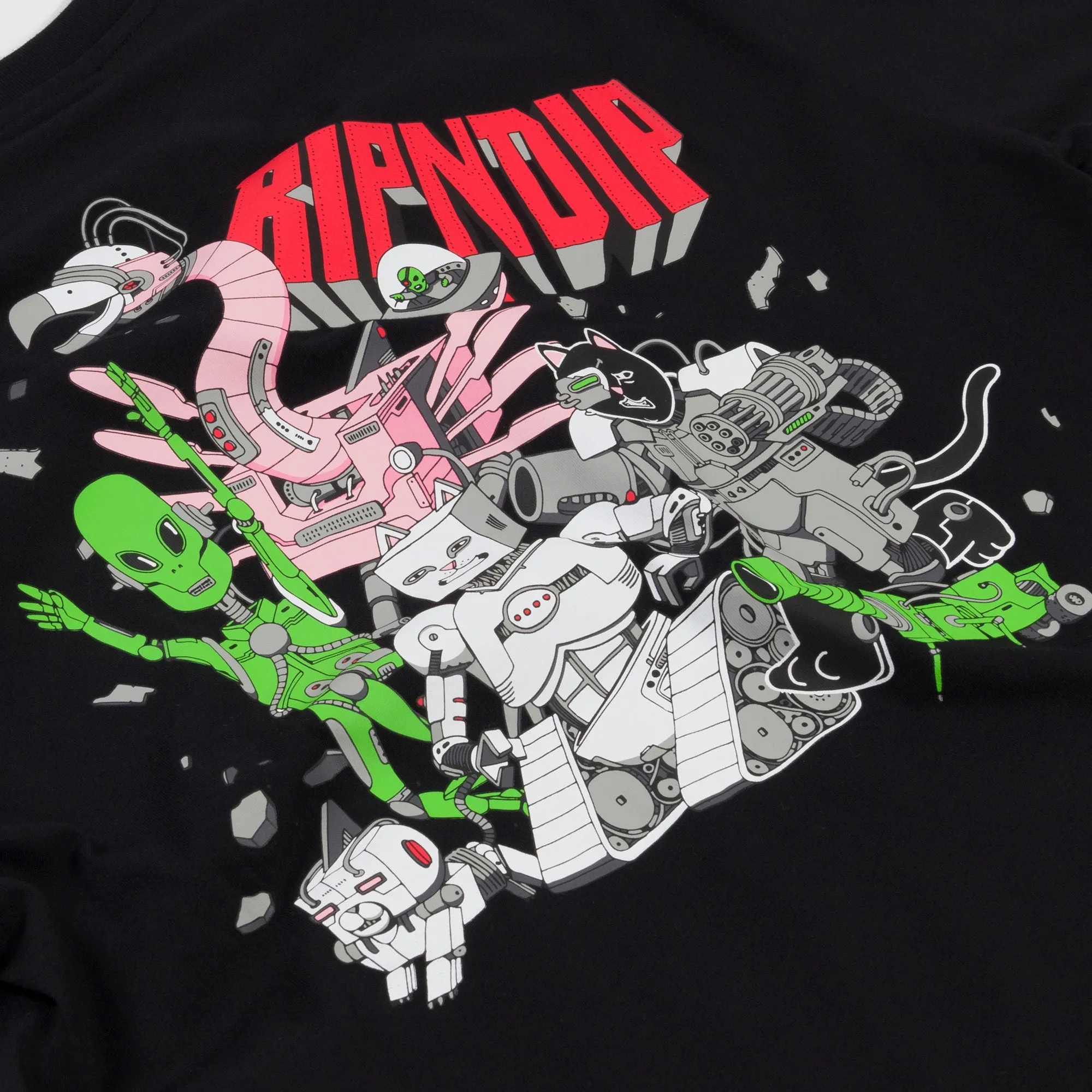 Tomorrowland Tee (Black) sold by Ripndip product image thumbnail 5