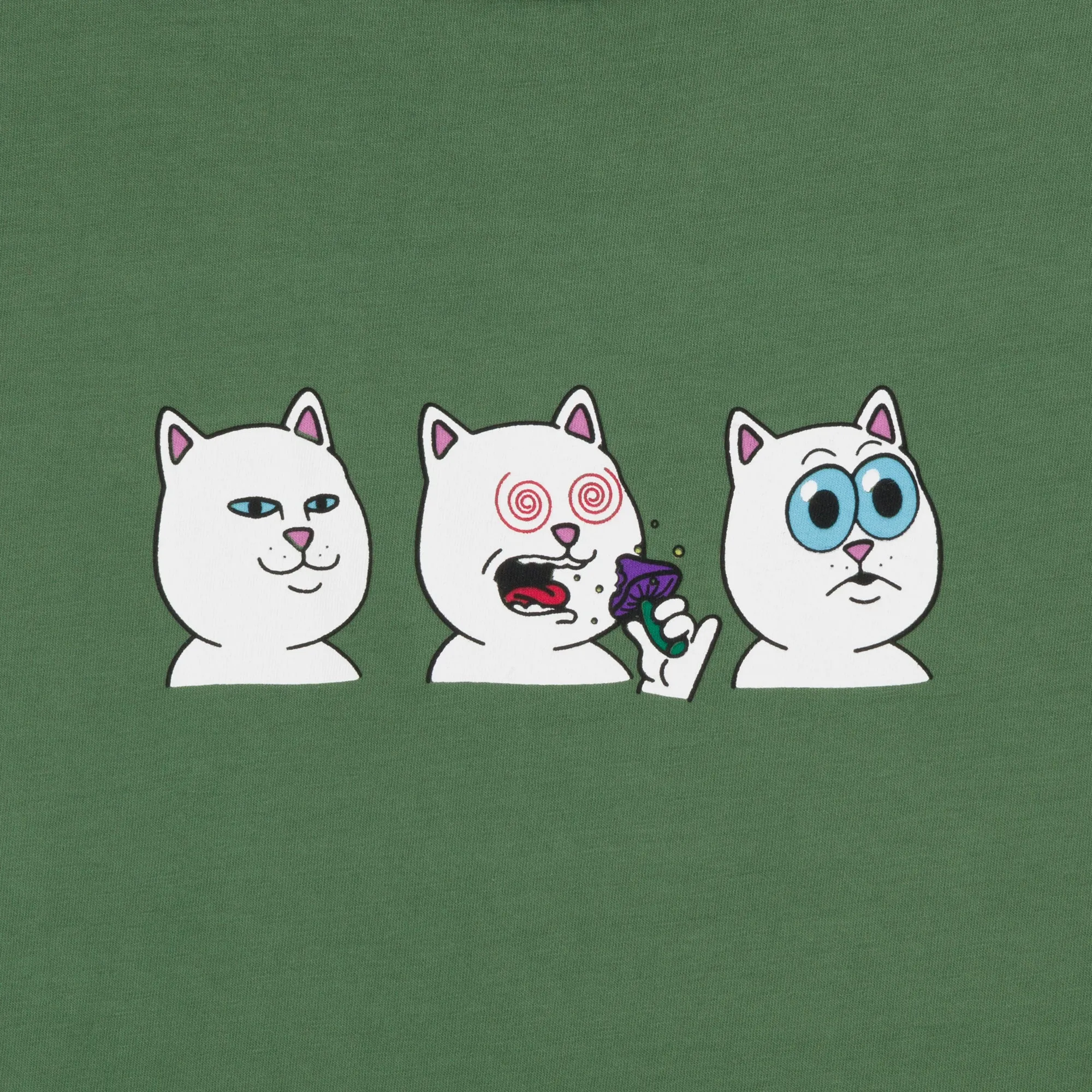 Shroom Diet Tee (Olive) sold by Ripndip product image thumbnail 3