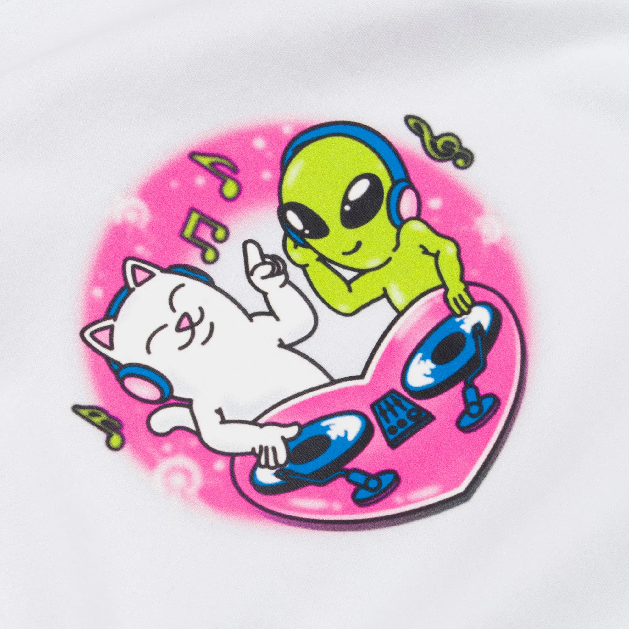 Love Is Ripndip Cropped Long Sleeve (White) sold by Ripndip product image thumbnail 4