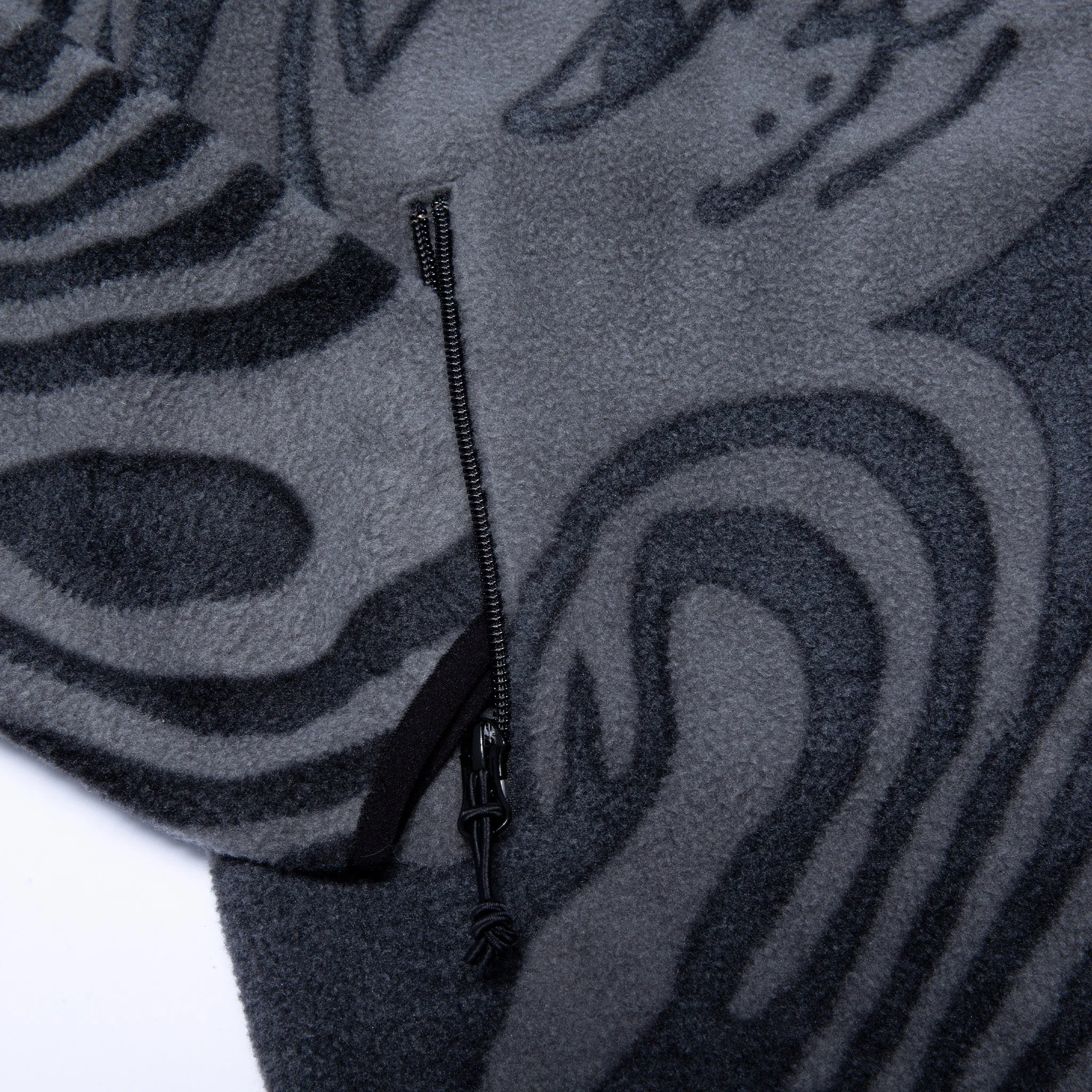 Hypnotic Polar Fleece Jacket (Black) sold by Ripndip product image thumbnail 5