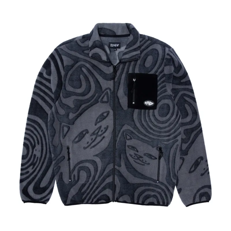 Hypnotic Polar Fleece Jacket (Black) sold by Ripndip