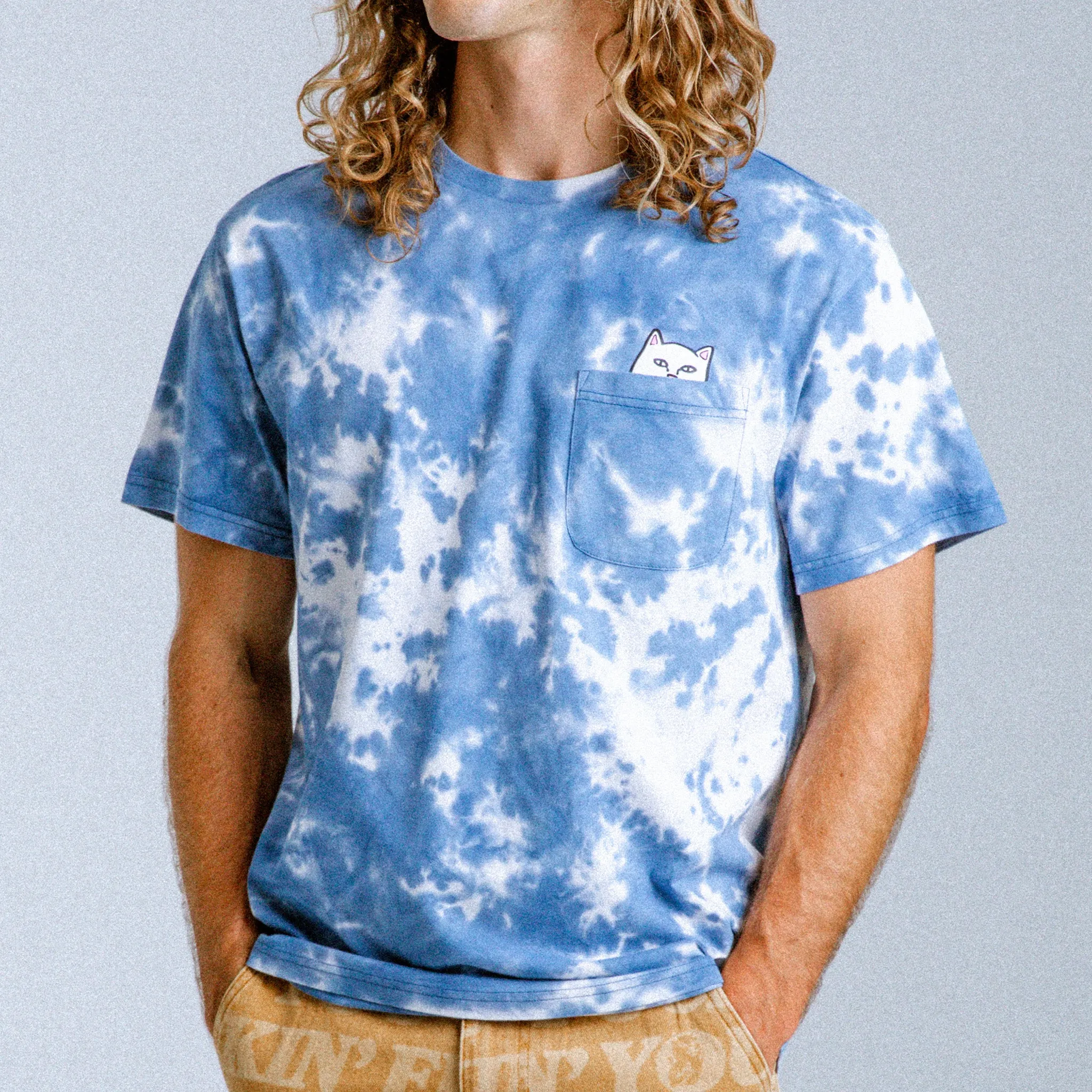 Lord Nermal Pocket Tee (Slate Lightning Wash) sold by Ripndip product image thumbnail 3