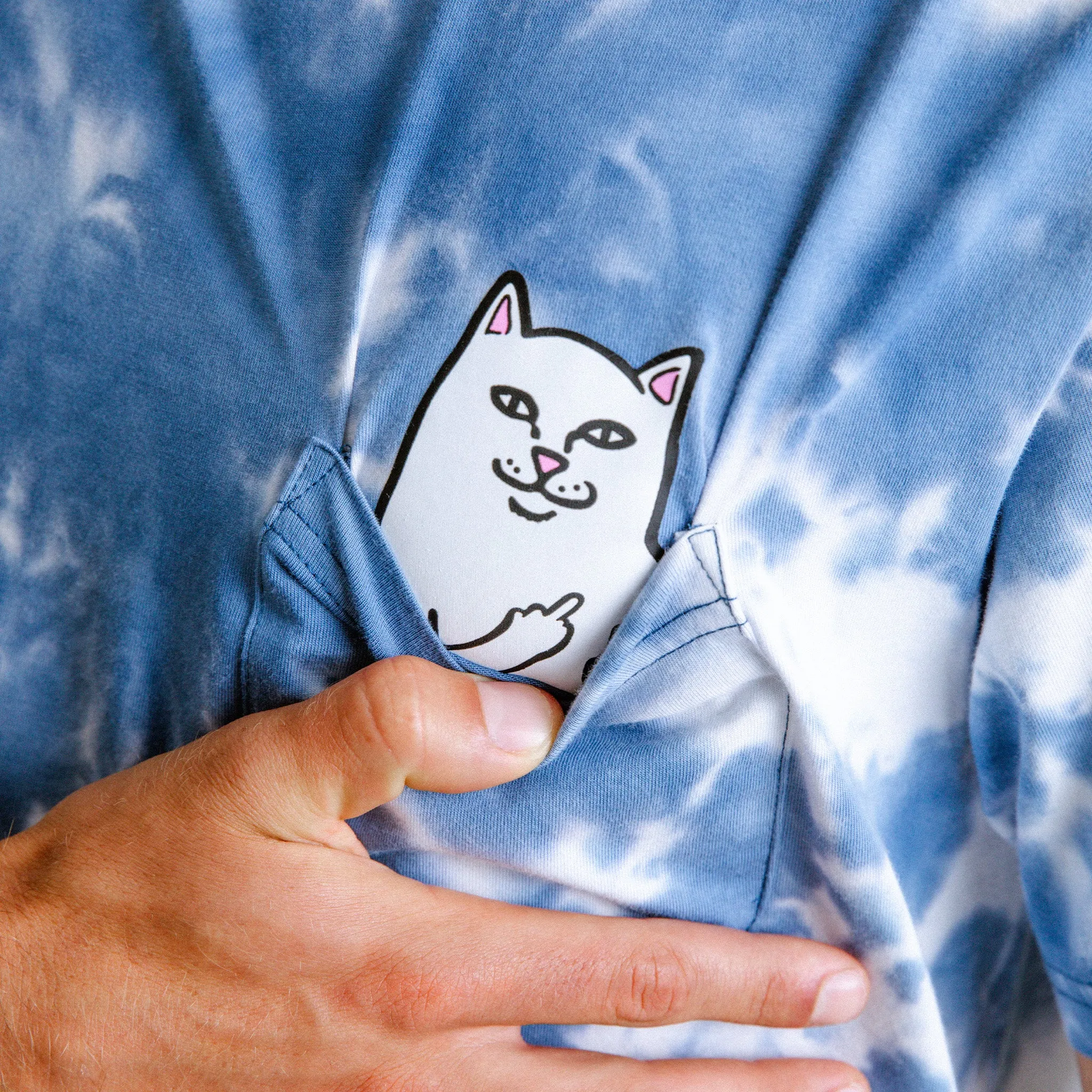 Lord Nermal Pocket Tee (Slate Lightning Wash) sold by Ripndip product image thumbnail 2