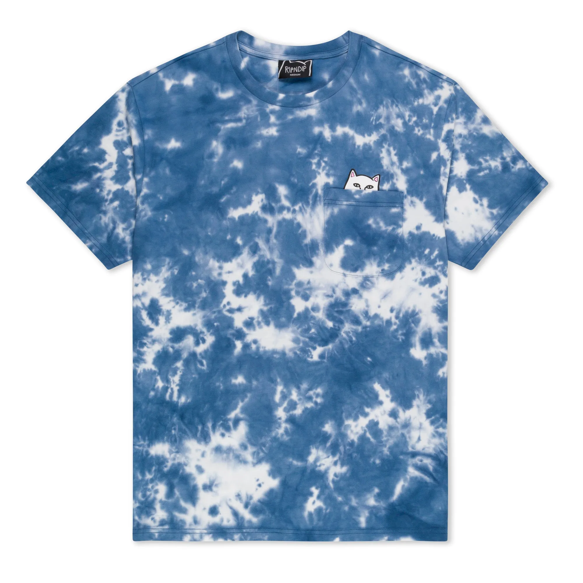 Lord Nermal Pocket Tee (Slate Lightning Wash) sold by Ripndip