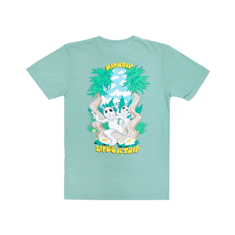 Lifes A Trip Tee (Light Pine) sold by Ripndip
